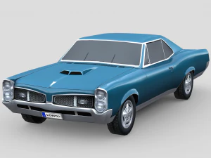 Pontiac GTO 1967 Model 3D