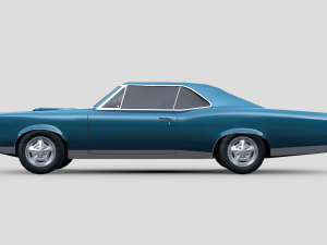 Pontiac GTO 1967 Model 3D