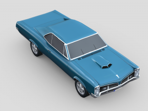 Pontiac GTO 1967 Model 3D