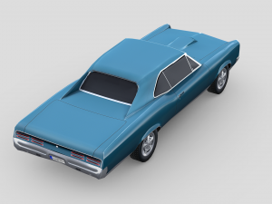 Pontiac GTO 1967 Model 3D