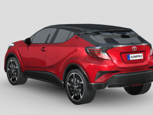 Toyota C-HR 2021 3D Model