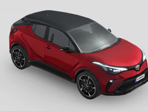 Toyota C-HR 2021 3D Model