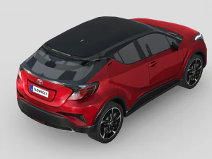 Toyota C-HR 2021 3D Model