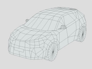 Toyota C-HR 2021 3D Model