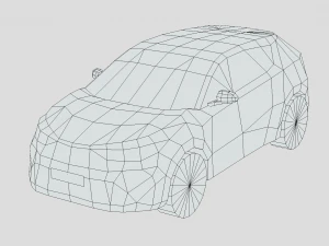 Toyota C-HR 2021 3D Model