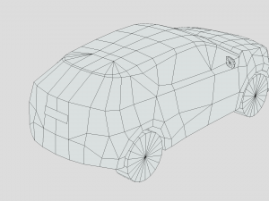 Toyota C-HR 2021 3D Model