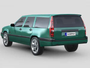 Volvo 850 wagon 1997 3D Model