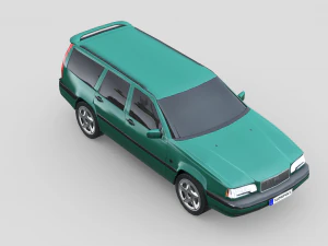 Volvo 850 wagon 1997 3D Model
