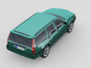 Volvo 850 wagon 1997 3D Модель