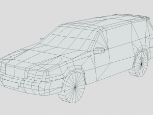 Volvo 850 wagon 1997 3D Модель