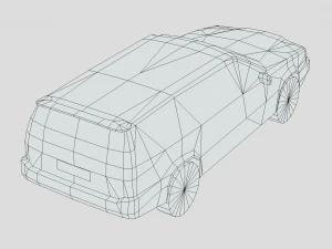 Volvo 850 wagon 1997 3D Model