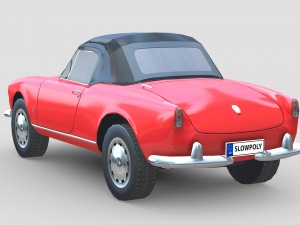 Alfa Romeo Giulietta Spider 1955 Modelo 3D