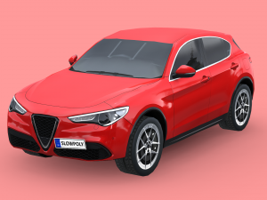 Alfa Romeo Stelvio 2020 3D Model