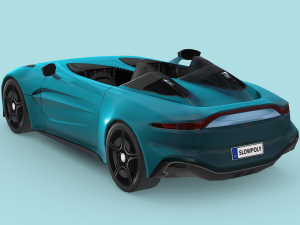 Aston Martin V12 Speedster 2021 Model 3D
