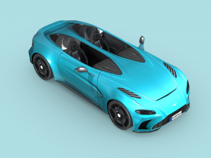 Aston Martin V12 Speedster 2021 Model 3D