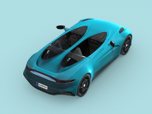 Aston Martin V12 Speedster 2021 Model 3D