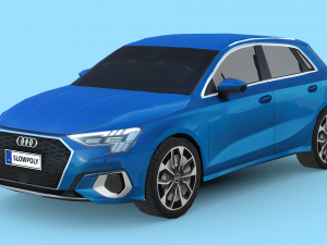Audi A3 Sportback 2021 3D Model