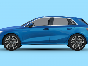 Audi A3 Sportback 2021 3D-Modell
