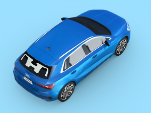 Audi A3 Sportback 2021 3D-Modell