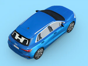 Audi A3 Sportback 2021 Modelo 3D