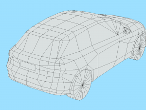 Audi A3 Sportback 2021 3D-Modell