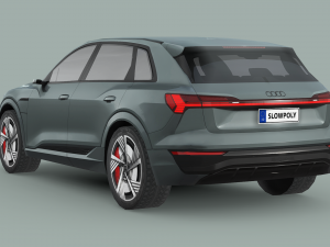 Audi Q8 e-tron 3D मॉडल