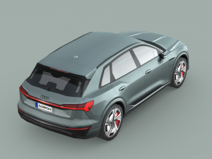 Audi Q8 e-tron 3D मॉडल