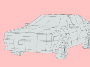 Audi Quattro 1980 3D Model