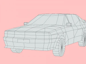 Audi Quattro 1980 3D Model