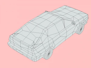 Audi Quattro 1980 3D Model