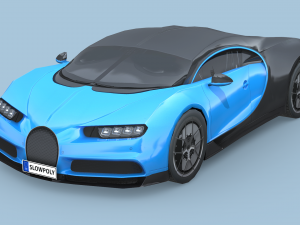 Bugatti Chiron Sport 2019 Modelo 3D