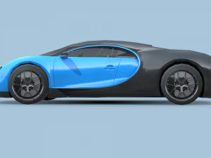 Bugatti Chiron Sport 2019 3D Model