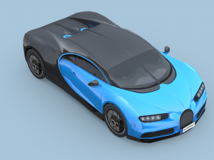 Bugatti Chiron Sport 2019 3D Model