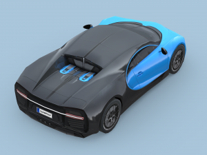 Bugatti Chiron Sport 2019 3D Model