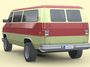 Chevrolet Beauville 1988 3D Model