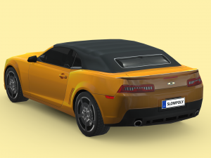 Chevrolet Camaro Convertible 2014 3D Модель