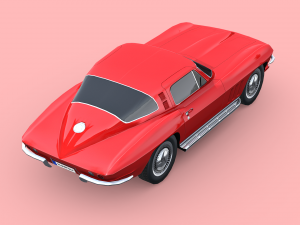 Chevrolet Corvette Sting Ray 1965 Modèle 3D