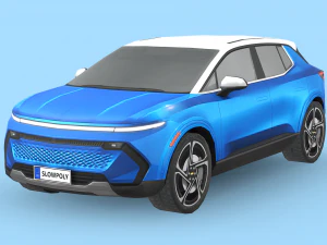 शेवरले इक्विनॉक्स ईवी 2024 3D मॉडल