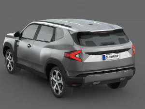 Dacia Duster 2024 3D Model