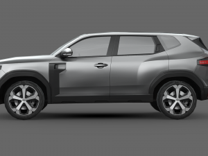 Dacia Duster 2024 3D Модель