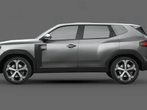 Dacia Duster 2024 3D Model
