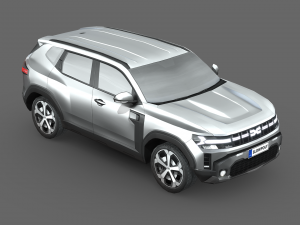 Dacia Duster 2024 3D Модель