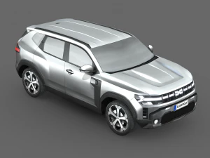 Dacia Duster 2024 3D Model