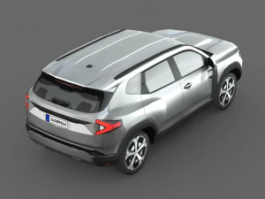 Dacia Duster 2024 3D Model