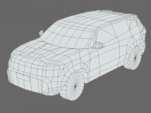 Dacia Duster 2024 3D Модель