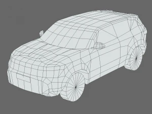 Dacia Duster 2024 3D Model