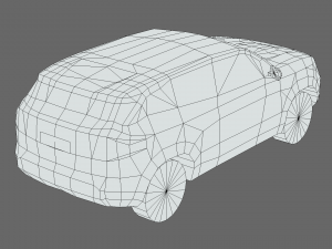 Dacia Duster 2024 3D Модель