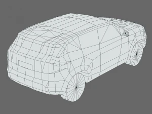 Dacia Duster 2024 3D Model