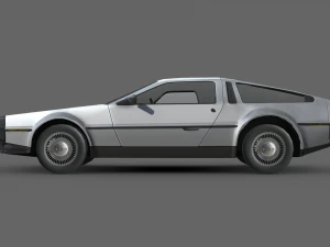 DeLorean DMC-12 1981 3D Model