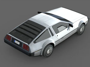 DeLorean DMC-12 1981 3D Model
